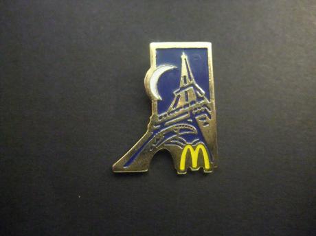 McDonald's Paris Eiffeltoren bij maanlicht